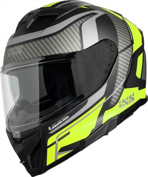 iXS Integralhelm iXS912 SV 2.0 Blade schwarz-fluo gelb