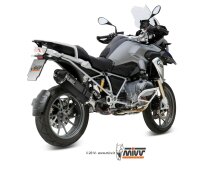 MIVV Speed Edge Edelstahl schwarz BMW R 1200 GS 13-16