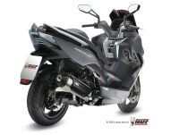 MIVV Urban Edelstahl Kymco XCiting 400 13-16