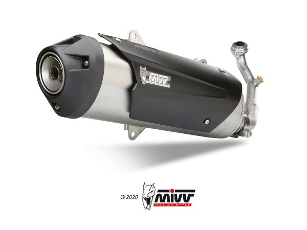 MIVV Urban Edelstahl Yamaha Majesty 400 04-06