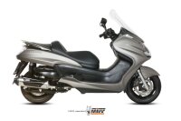 MIVV Urban Edelstahl  Yamaha Majesty 400 07-16