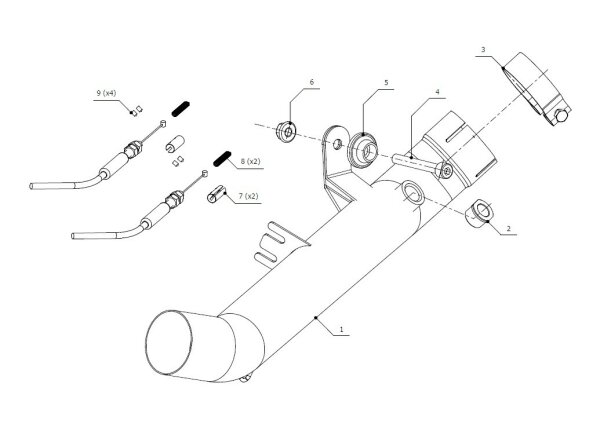 K.026.C1-MIVV Kawasaki ZX-10 R ´11/15