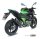 MIVV Suono Edelstahl schwarz Kawasaki Z800 13-16