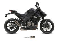 MIVV Double Gun Titan Kawasaki Z 1000 14-16 Racing
