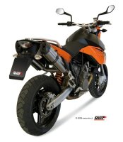 MIVV Suono Edelstahl KTM LC8 950 Supermoto R 05-06 - 990 Supermoto R 07-13 Kat