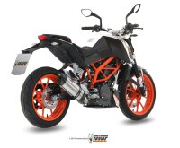 MIVV Suono Edelstahl KTM 390 Duke 13-16