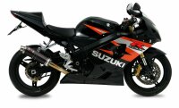 MIVV GP Edelstahl schwarz Suzuki GSX-R 600 - GSX-R 750 04-05