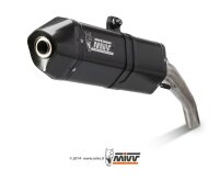 MIVV Speed Edge Edelstahl schwarz Suzuki DL 1000 V-Strom 14-25