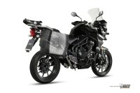 MIVV Speed Edge Edelstahl Triumph Tiger Explorer 1200 12-15