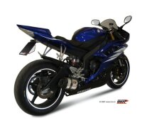 MIVV Suono Edelstahl schwarz Yamaha YZF 600 R6 06-16