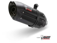 MIVV Suono Edelstahl schwarz Yamaha MT-09-SP-FZ-09 13-20