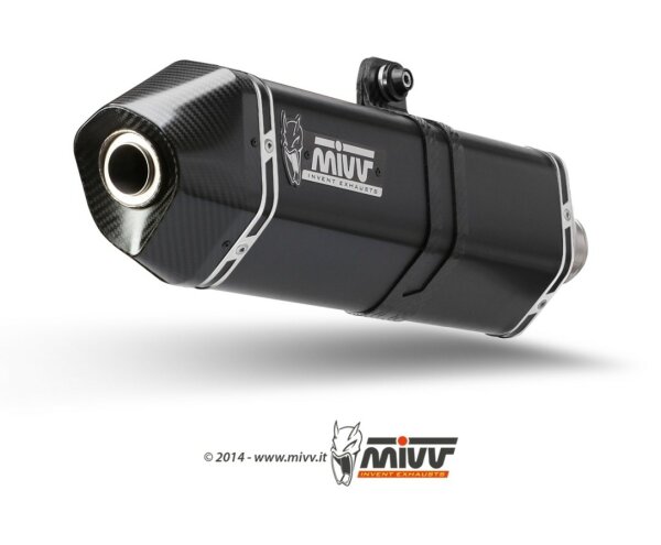 MIVV Speed Edge Edelstahl schwarz KTM 1050 Adventure 15-16 - 1190 Adventure 13