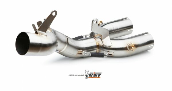 Y.050.C1-MIVV Kat-Ersatzrohr Edelstahl Yamaha YZF-R1 ´15-20