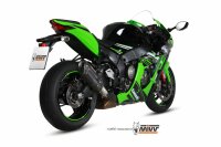 MIVV Suono Edelstahl schwarz KAWASAKI ZX-10 R-RR-SE 16-25