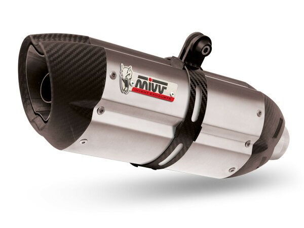 MIVV Suono Edelstahl Kawasaki Z 1000 SX 14-16