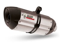 MIVV Suono Edelstahl Kawasaki Z 1000 SX 14-16