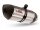 MIVV Suono Edelstahl Kawasaki Z 1000 SX 14-16