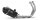 MIVV Speed Edge Edelstahl schwarz Yamaha MT-07 Tracer 16-17