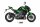 MIVV Suono Black Steel Kawasaki Z 900 17-19 -Z900 A2 -2025