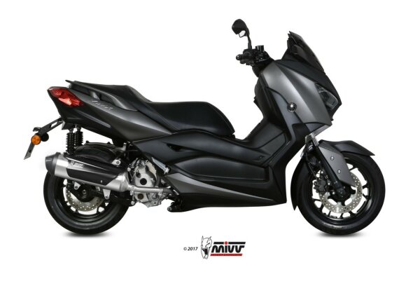 MIVV URBAN - Edelstahl YAMAHA X-MAX 300 2017 >