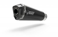 MIVV  DELTA RACE Edelstahl schwarz Kawasaki Z 900 17-19...
