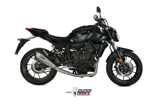 MIVV DELTA RACE Edelstahl YAMAHA MT-07-FZ-07 14-22