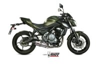 MIVV Komplettanlage Oval Titan KAWASAKI Z650-Ninja 650 17-23