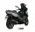 MIVV Oval Edelstahl Schwarz KYMCO XCITING 400 2013 >