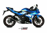 MIVV GPpro Edelstahl Schwarz SUZUKI GSX 250 R 2017 >