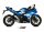 MIVV GPpro Edelstahl Schwarz SUZUKI GSX 250 R 2017 >