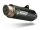 MIVV GPpro Edelstahl Schwarz SUZUKI GSX 250 R 2017 >