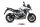 Storm by MIVV OVAL schwarz Honda Crossrunner 800 ´15/16