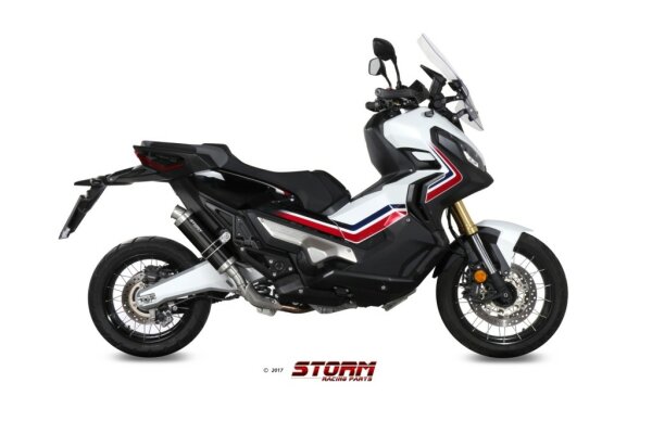 Storm by MIVV GP schwarz Oval Honda X-ADV 750 17-