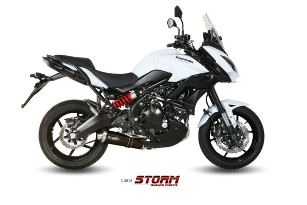 Storm by MIVV OVAL schwarz Kawasaki Versys 650 ´15/18