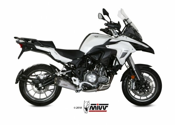 MIVV Delta Race Edelstahl BENELLI TRK 502 17-25