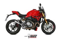 MIVV MK3 Edelstahl DUCATI MONSTER 821 17-21