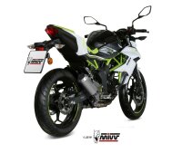 MIVV MK3 Edelstahl Kawasaki Ninja 125-Z 125 19-24