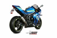 MIVV MK3 Edelstahl SUZUKI GSX-R 1000 2017 >