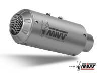 MIVV MK3 Edelstahl SUZUKI GSX-R 1000 2017 >