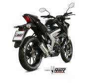 MIVV MK3 Edelstahl SUZUKI GSX-R 125 2017 >