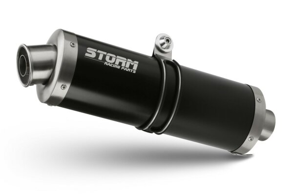 STORM by MIVV OVAL schwarz YAMAHA XT 660 X/R 2004 > 2016