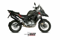 MIVV Speed Edge Edelstahl schwarz BENELLI TRK 502 X 18-25