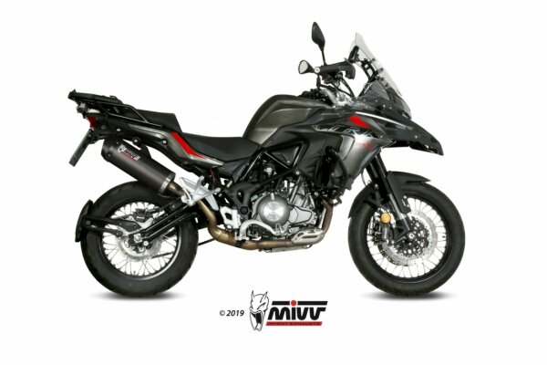 MIVV Oval Carbon BENELLI TRK 502 X 18-25