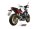 MIVV GPPro Edelstahl schwarz HONDA CB 650 F 14-18
