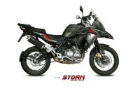 Storm by MIVV OVAL schwarz BENELLI TRK 502 X 18-21