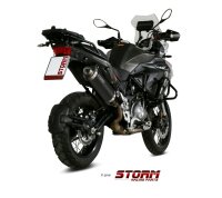 Storm by MIVV OVAL schwarz BENELLI TRK 502 X 18-21