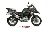 Storm by MIVV OVAL schwarz BENELLI TRK 502 X 18-21