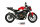MIVV Suono Edelstahl schwarz HONDA CB 500 F 19-22
