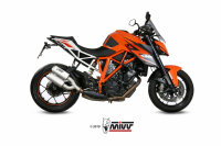 MIVV MK3 Edelstahl KTM 1290 SUPERDUKE 2014 >