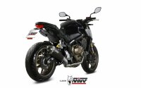 MIVV Delta Race Edelstahl schwarz Honda CBR 650 R...